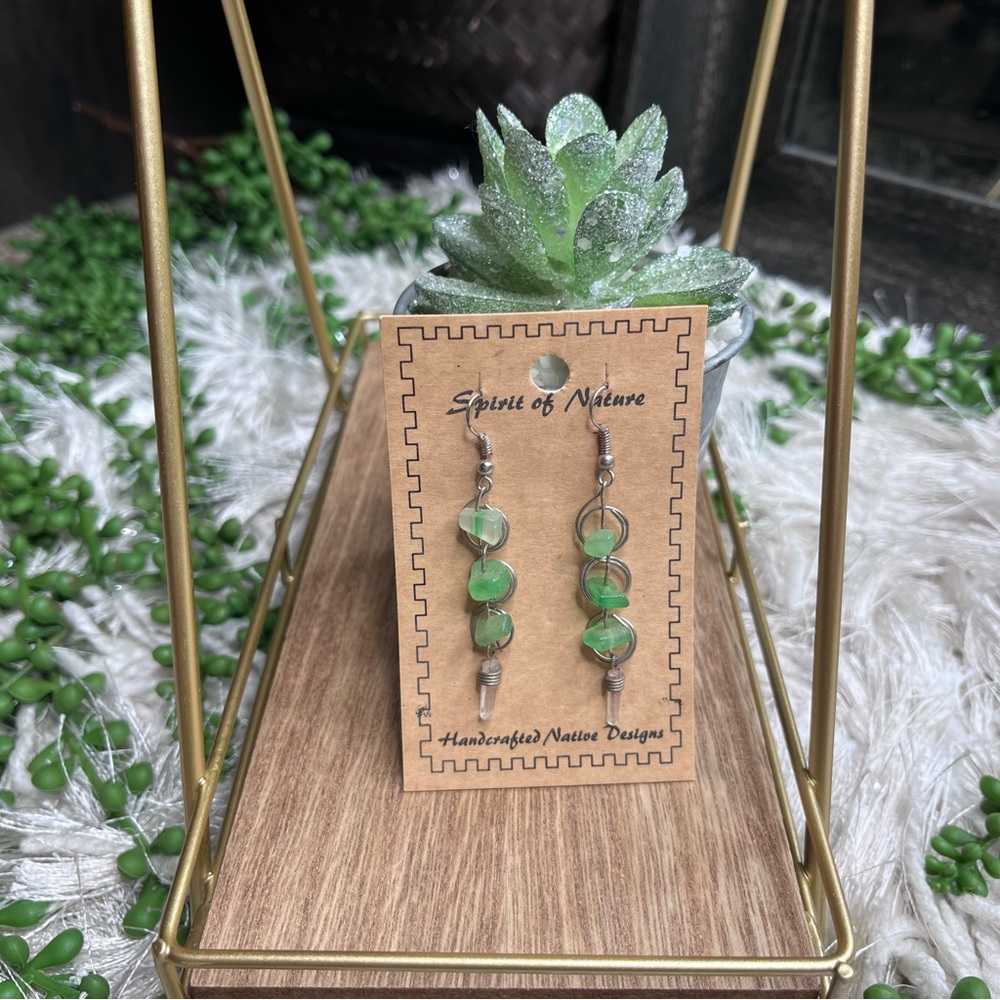 -🌼3/$30🌼NWT Spirit Of Nature Drop Crystal Earrings